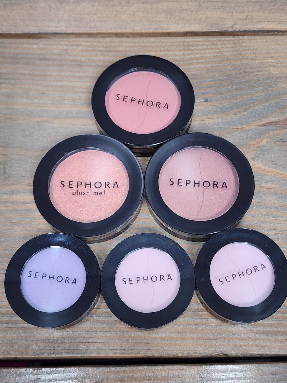 Sephora Eyeshadow Blush Bundle Lot Of 6